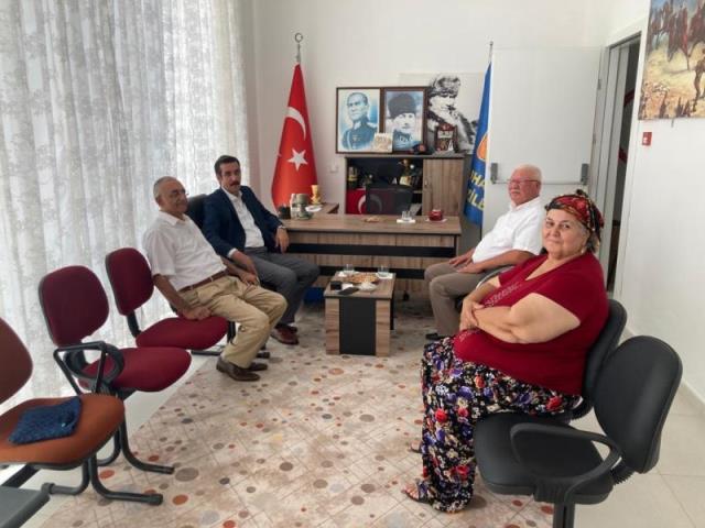 Kaymakamımız Tuncay Topsakaloğlu, Muharip Gaziler Derneği’ni Ziyaret Etti