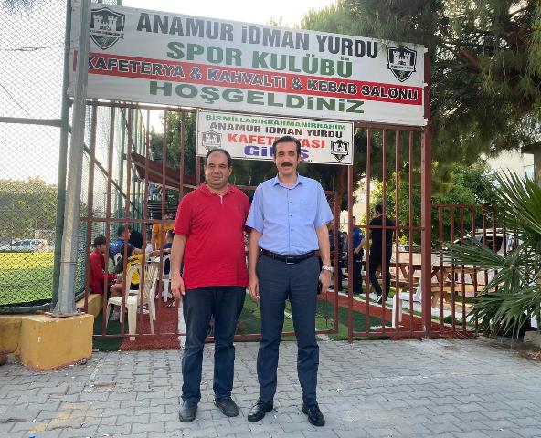 Kaymakamımız Sayın Dr. Tuncay Topsakaloğlu, Futbol Maçının Başlama Vuruşunu Gerçekleştirdi