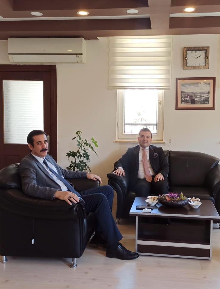 Anamur Cumhuriyet Başsavcısı Tanju Çatlı’dan Kaymakamımız Sayın Tuncay Topsakaloğlu’na Ziyaret